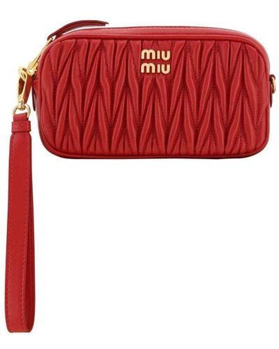 Red Miu Miu Clutches and evening bags for Women